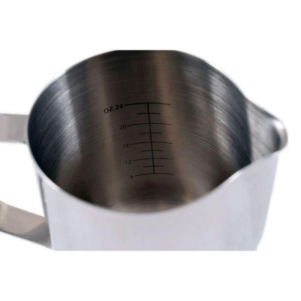 1lt foaming stainless steel jug