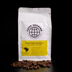Caffe Equator Brazil Yellow Bourbon coffee beans 250gm