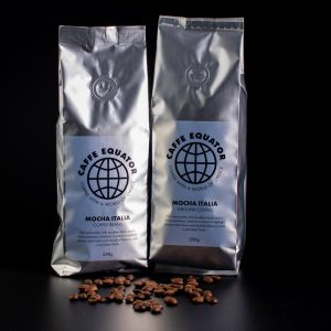 Caffe Equator Mocha Italia Coffee beans and ground 250g