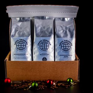 Selection gift pack of three World coffees